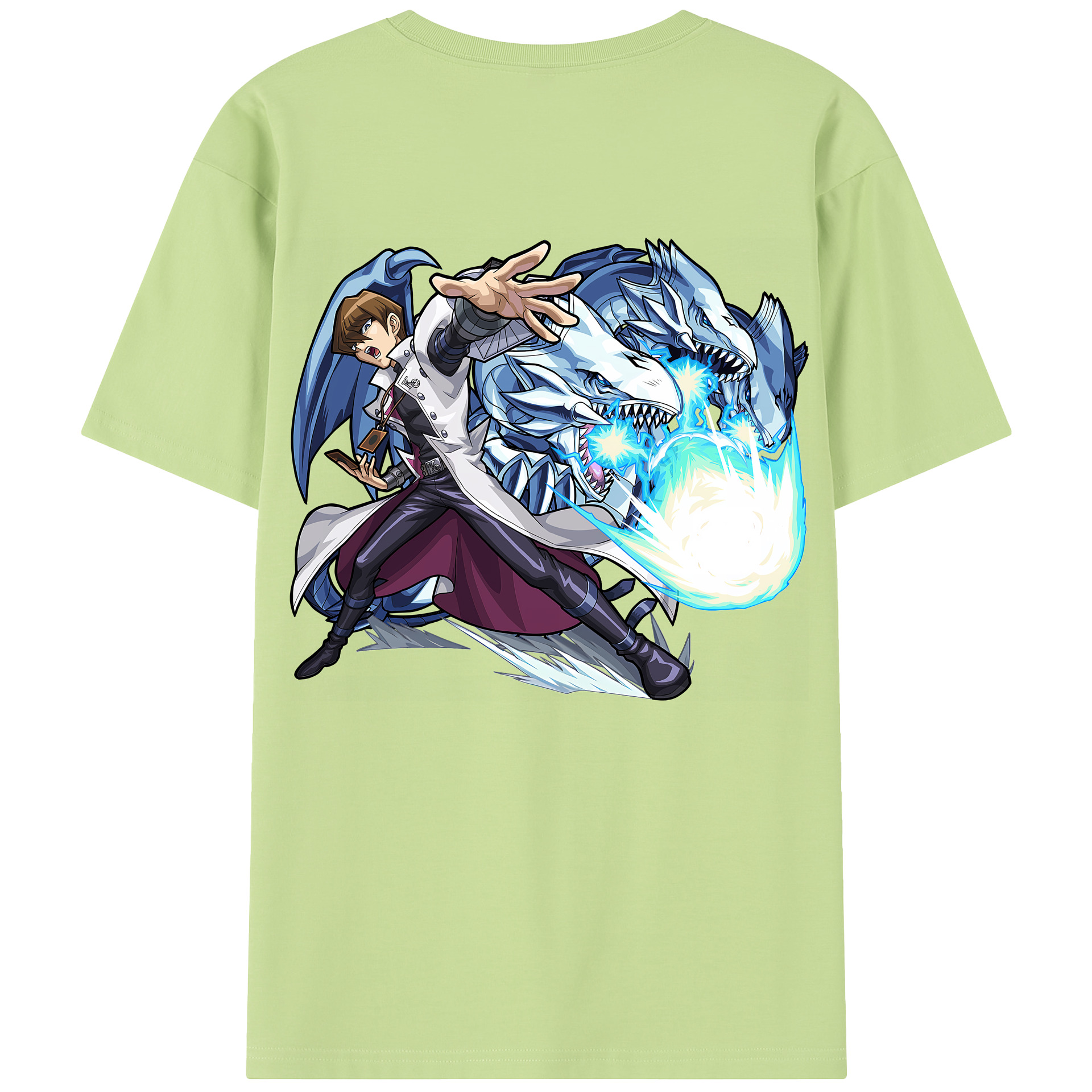 （画像用） 遊☆戯☆王 Yu-Gi-Oh! 綿100％半袖Tシャツ（背面プリント）